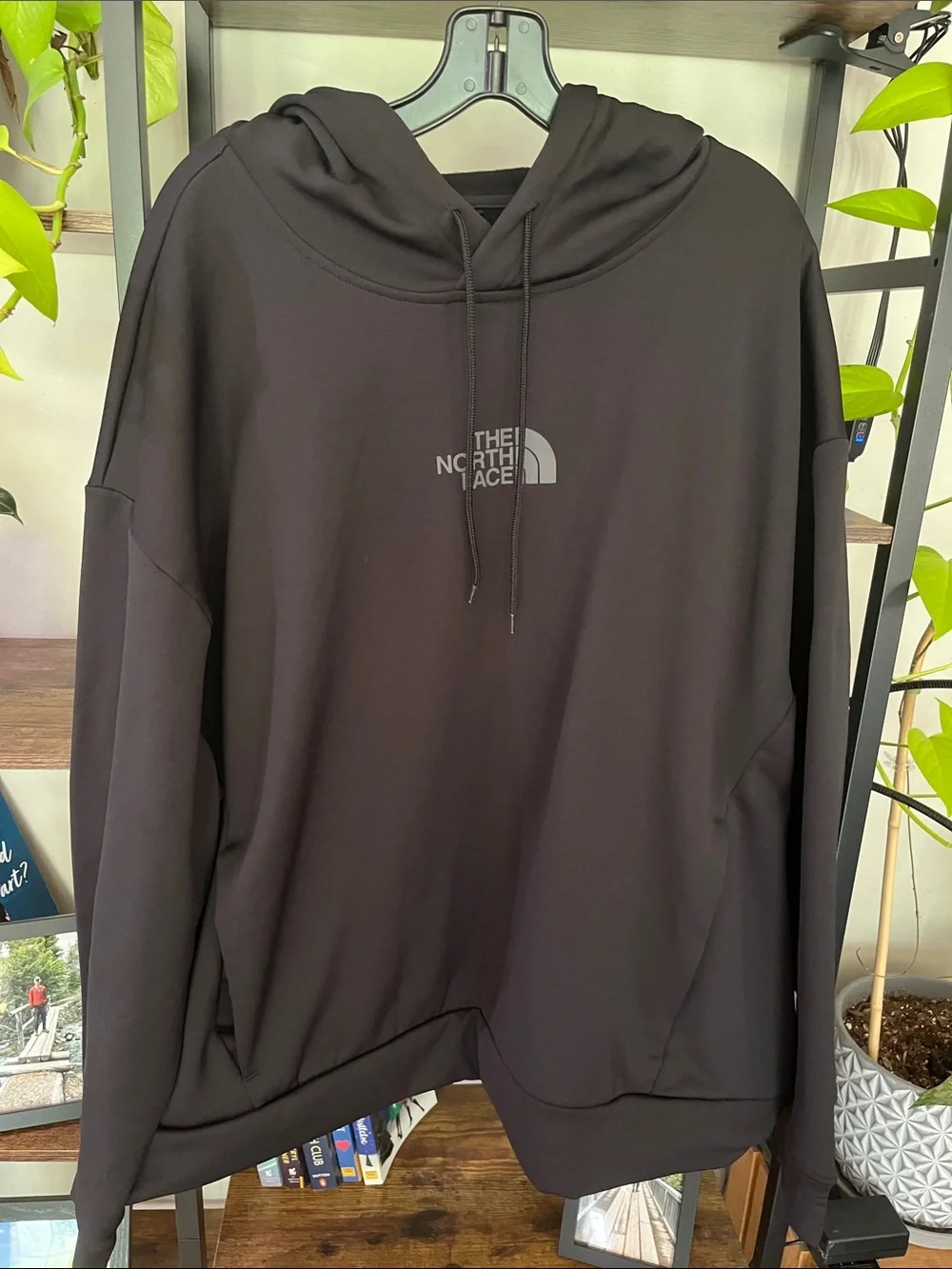 The North Face Men's Black Hoodie with Logo